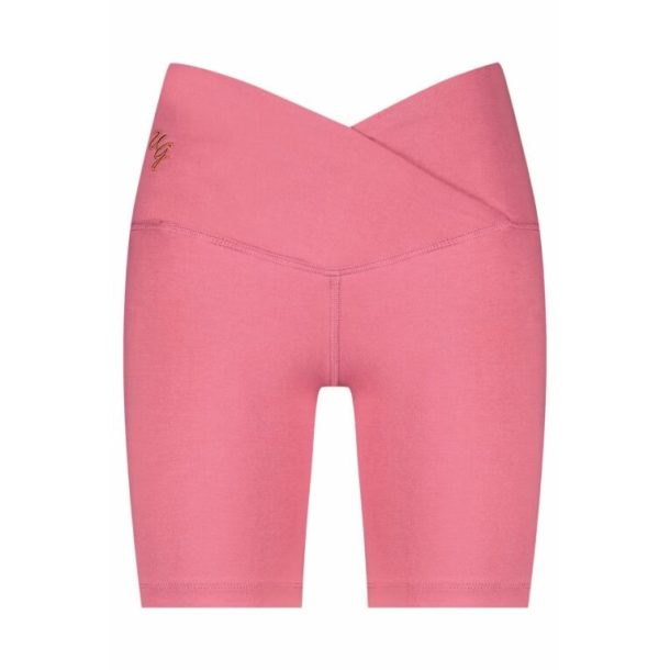 Sati Yoga Biker Shorts - Hibiscus