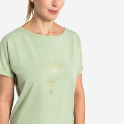 T-shirt "Eka Padma", kologisk, Matcha