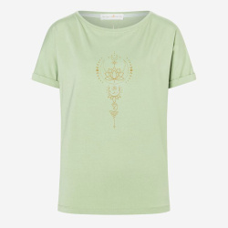 T-shirt "Eka Padma", kologisk, Matcha