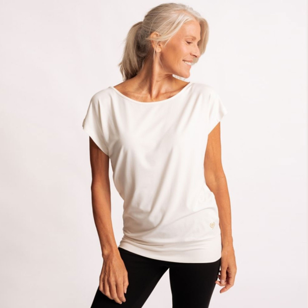 Yoga t-shirt Jangama - Creme