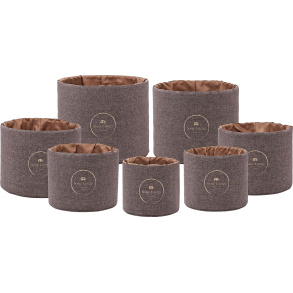 Crystal Singing Bowl Sleeve set, 7 deler 