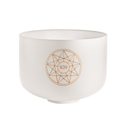 Solfeggio Crystal Singing Bowl 10",639 Hz, D#4