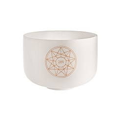 Solfeggio Crystal Singing Bowl 12", 285Hz, Note C#4