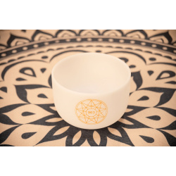 Solfeggio Crystal Singing Bowl 10", 963 Hz, B#4