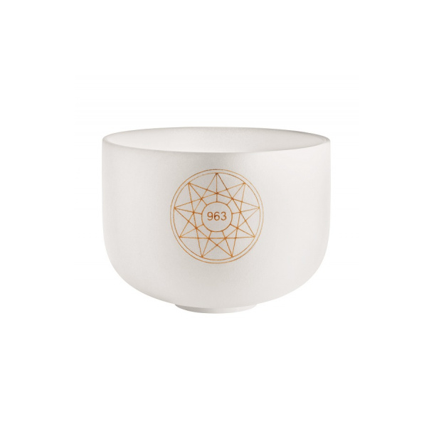 Solfeggio Crystal Singing Bowl 10", 963 Hz, B#4