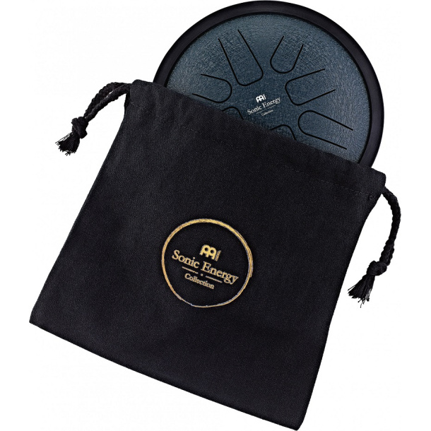 Small Steel Tongue Drum, G Minor, Navy Blue 