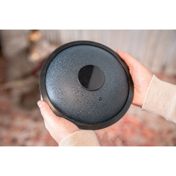 Small Steel Tongue Drum, G Minor, Navy Blue 