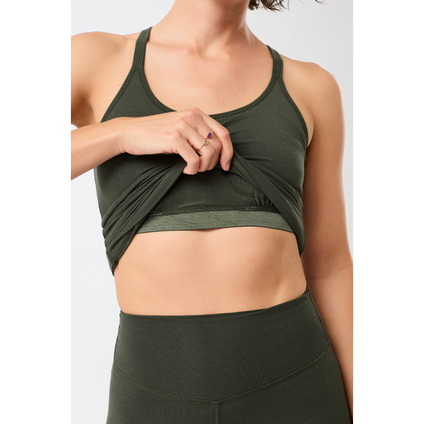 Infinity Topp - Dark Olive 