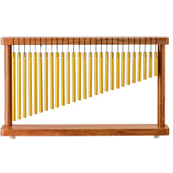 Table Chimes, 27 Bars, Walnut Brown