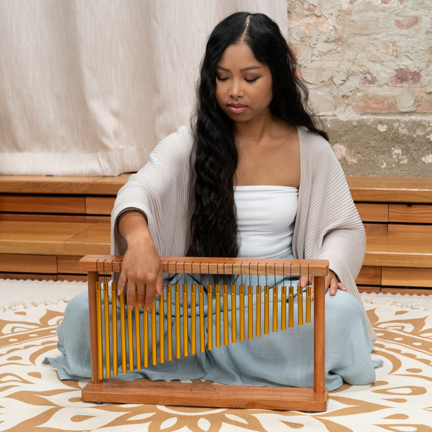 Table Chimes, 27 Bars, Walnut Brown