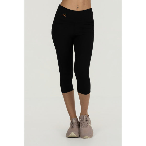 Tara Capri Yoga - Onyx Black 
