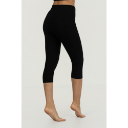 Tara Capri Yoga - Onyx Black 