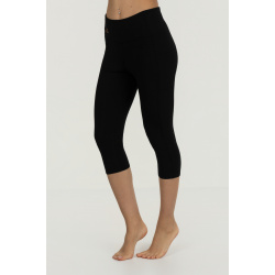 Tara Capri Yoga - Onyx Black 