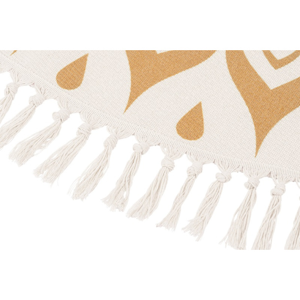 Sonic Energy Meditation Rug, Vintage Gold