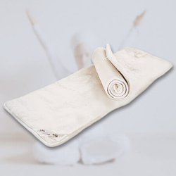 Ullmatte i deilig merinoull, dobbel, 90*200 cm  m/antigli