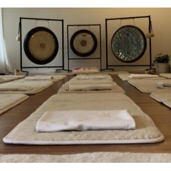 Ullmatte i deilig merinoull, dobbel, 90*200 cm  m/antigli