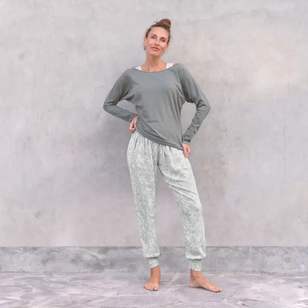 Yanti Soft Longsleeve - Agave 