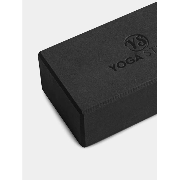 Yogaklosser skum, standard, 2 pk - Sort 