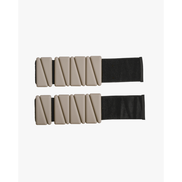 Pilates Ankel-/hndleddsvekter - 0,9 kg, Taupe