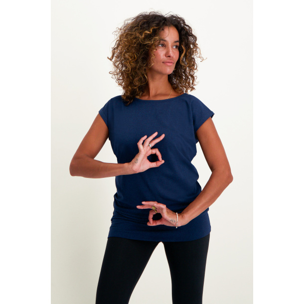 Asana Tee - Midnight 