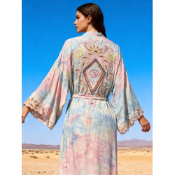Flowing Kimono - Blush