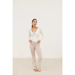 Ballet omslagstopp - White 