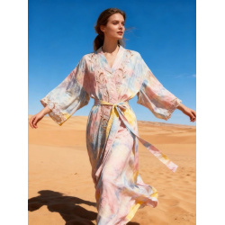 Flowing Kimono - Blush