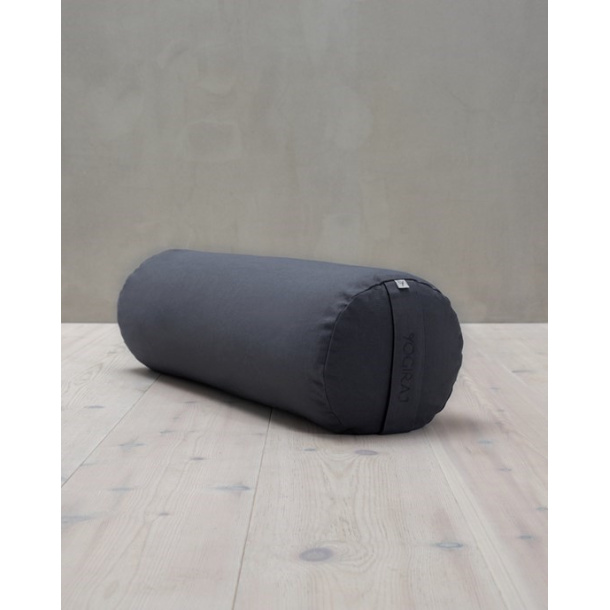 Yogabolster Rund Midi - Graphite Grey 