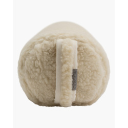 Yogabolster rund i ull, natural