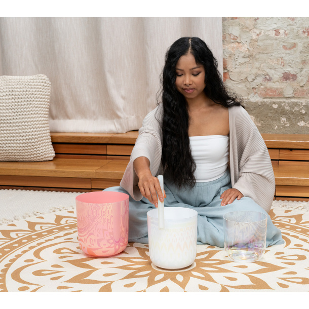 Meinl Sonic Energy Essence Crystal Singing Bowl Set 