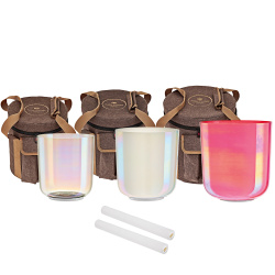 Meinl Sonic Energy Essence Crystal Singing Bowl Set 