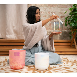 Meinl Sonic Energy Essence Crystal Singing Bowl Set 