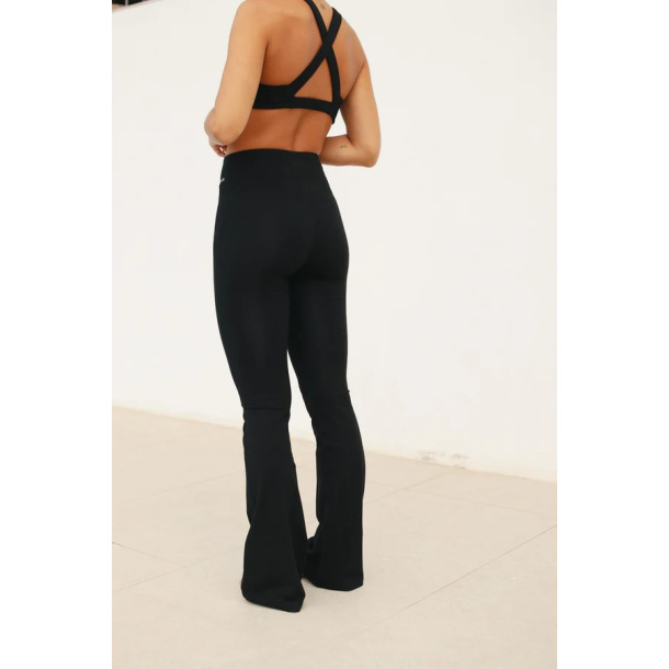 Yogaleggings Flare - Black 