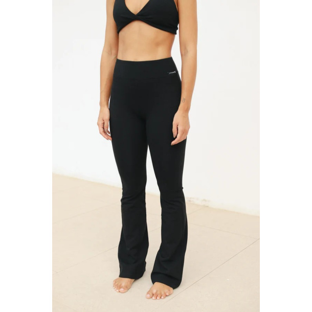 Yogaleggings Flare - Black 