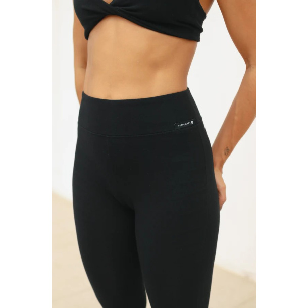 Yogaleggings Flare - Black 