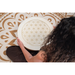 Flower of life wavedrum 18�