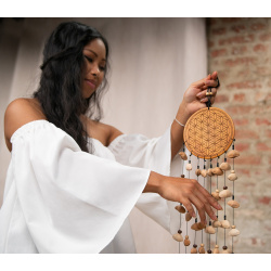 Flower of Life Kenari Chimes 