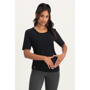 Kami Yoga Tee - Onyx Black