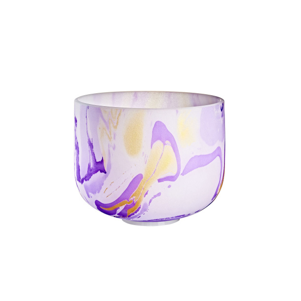Marble Singing Bowl 10", Crown Chakra