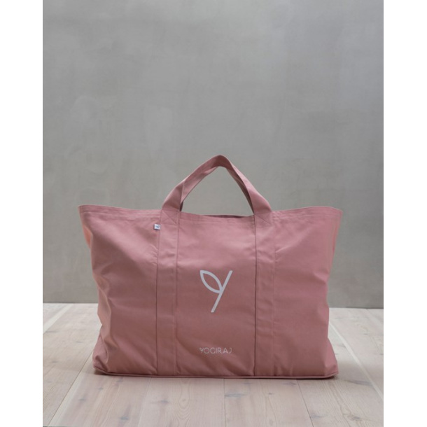 Stor Yogaveske for matter og utstyr - Heather Pink