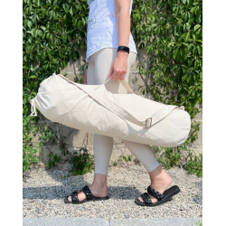 Yogabag til ullmatte 90 cm - natur 
