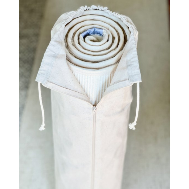 Yogabag til ullmatte 90 cm - natur 