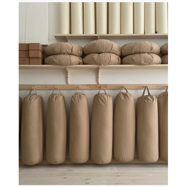 Meditasjonspute Crescent - Beach Beige