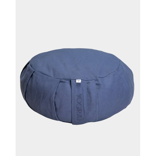 Meditasjonspute Round -Blueberry Blue