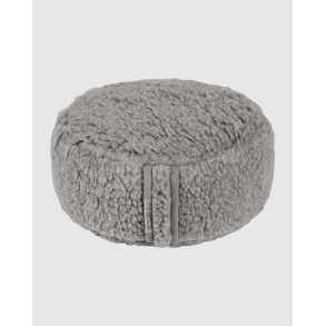Meditasjonspute i ull - Silver Grey
