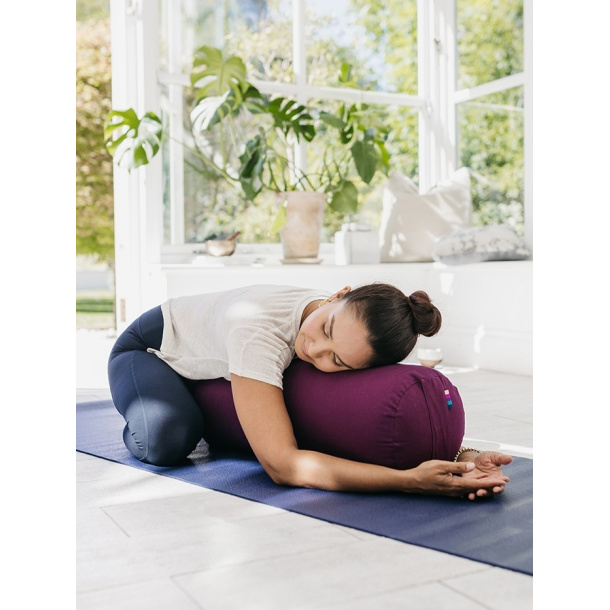 Bolster Rund - kologisk Bomull, Br