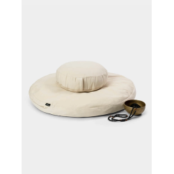 Zabuton / Meditasjonspute og Zafu Sett  - Natur