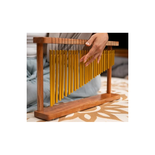 Table Chimes, 27 Bars, Walnut Brown