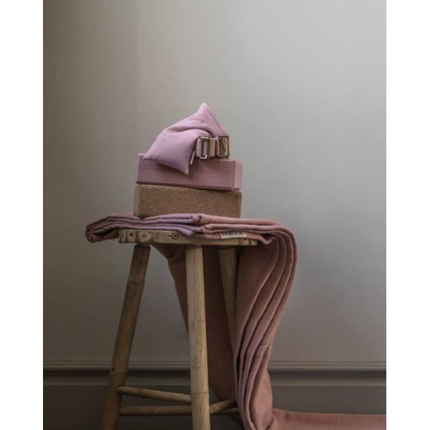 Yogateppe bomull - Heather Pink 