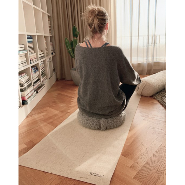 All-round yogamatte, 6 mm - Natural